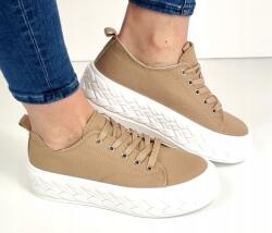Seastar Új Bézs Bakancs Cipő Tornacipő 40-ES (RE15P KHAKI)