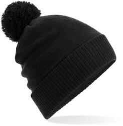 Beechfield Fes de iarnă hidrofob cu pompon Snowstar - Măslin (B502-1000412825)