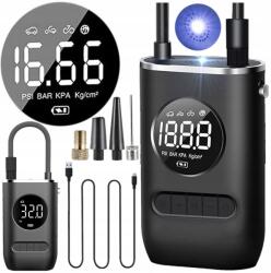 Stator Vezeték Nélküli Elektromos Pumpa Kerékpár Autós Kompresszor 4000mAh LCD (R108)