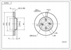 Hart Első Féktárcsa - allegro - 7 060 Ft