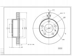 Hart Első Féktárcsa - allegro - 12 695 Ft