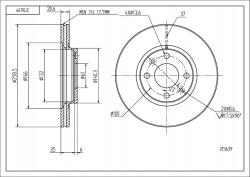 Hart Első Féktárcsa - allegro - 6 205 Ft