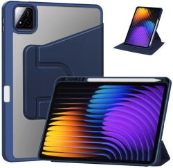  CRYSTAL FLEXI Husă flip pentru Xiaomi Pad 7 / 7 Pro / Pad 8 / Pad 8 Pro albastru închis