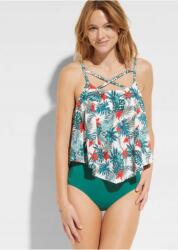 Bonprix Levélmintás Tankini Szett 44-ES (9628476)
