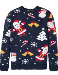 Bonprix B. p. c Nyomott Mintás Férfi Pulóver 48/50