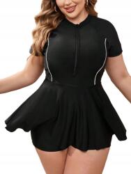 Shein Tankini Kétrészes Női Fekete 4XL