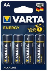 VARTA Energy alkáli elem AA/LR6 1.5 V (4db/csomag) (4106229414) (4106229414) - xpro