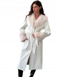 Shein Kabát Műszőrme Gallérral Xs