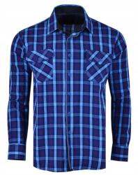  50/51 Kockás Ing Kék Hosszú Nagy - allegro - 9 050 Ft