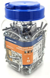 Koelner - Rawlplug Poliamid beütő dübel süllyesztett fejjel 8x80mm - bakonykotoelem - 5 327 Ft