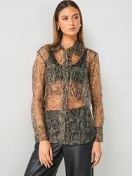 MANGO Organza Mintás Ing M-es Méret