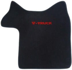  Méretpontos filc szőnyeg középre VOLVO FH 2002-2012 automata, Extra, Piros