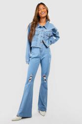 Boohoo Farmer Nadrág Harang Lyukakkal 34-ES