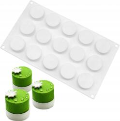  3D szilikon öntőforma fagylalt puding mousse 15 lyukú (B0CLNDVWG1)