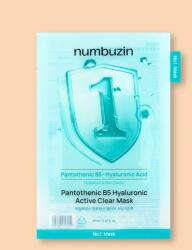 Numbuzin Fátyolmaszk arcra No. 1 Pantothenic B5 Hyaluronic Active Clear Mask - 26 ml / 1 db
