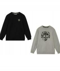 Bonprix Fiú Pulóver Nyomott Mintával 2CSOMAG 116/122