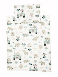 Baby Bruin Gyermek ágynemű szett Szafari 90 * 135 cm (2 db/sz) - diaper