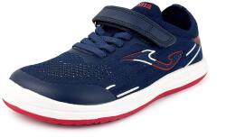Joma pantofi barefoot de alergare pentru băieți VIPER JUNIOR NAVY BLUE BFVIPJS2603V | teniși cu șireturi și scai, cu talpă flexibilă aderentă - 31
