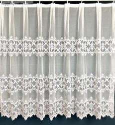 fuggonyoutlet Csillagsor, fehér, 300x155 cm
