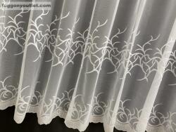 fuggonyoutlet Sorágas, fehér, 400x175 cm