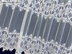 fuggonyoutlet Csillagsor, fehér, 400x175 cm