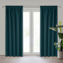  Logan sötétítő függöny Petrolkék 135x270 cm