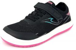 Joma pantofi de alergare barefoot pentru fete VIPER JUNIOR BLACK BFVIPJS2601V | teniși cu șireturi și arici, cu talpă flexibilă și aderentă - 34