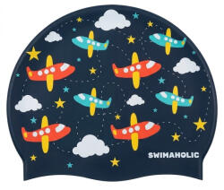 Swimaholic Gyerek úszósapka Swimaholic Planes Clasic Cap Junior