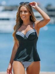 Shein DC42305 Shein Kétrészes Merevített Tankini Fürdőruha (9) XL