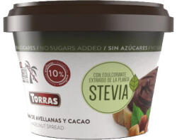 TORRAS Torras Mogyorókrém cukor nélkül steviával - 200g - delfinbuvar