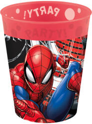  Pókember World of Webs micro prémium műanyag pohár szett 4 db-os 250 ml (PNN97327) - eking