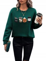 Shein Nyomott Mintás Pulóver M