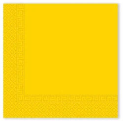  Sárga Unicolour Light Yellow szalvéta 20 db-os 33x33 cm FSC (PNN96310) - eking