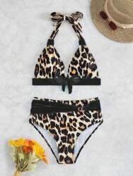 Shein DC31314 Shein Kétrészes Fürdőruha Állatmintás Pöttyös (9) XL