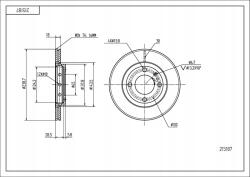 Hart Első Féktárcsa - allegro - 4 170 Ft