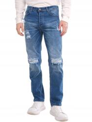 Shein Férfi Bootcut Pamut Farmernadrág 30-AS