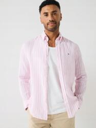 Tommy Hilfiger Lenvászon Férfi Ing MW0MW38581 001 3XL