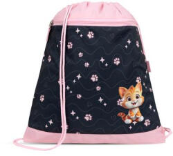 Belmil Tornazsák "Cute Kitten", fekete-rózsaszín, cica