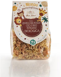 Pasta Natura Pasta Natura Vöröslencse&Csicseriborsó barna rizs Savana - bio - 250g - delfinbuvar