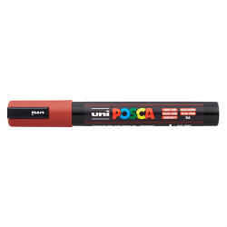 uni Marker Uni dekor Posca PC-5M rubint piros 1, 8-2, 5 mm (2UPC5MRUBINT)