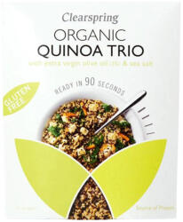  Clearspring Clearspring Tricolor Quinoa Olívaolaj&Sóval - bio - 250g - delfinbuvar