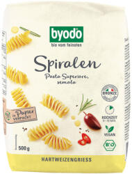 Byodo Byodo Spirál, semola tészta - bio - 500g - delfinbuvar