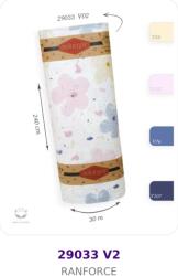  Bumbac Satinat 100% Engross - Latiime 240 cm, Lungime 30 ml, Ideal pentru Lenjerii de Pat și Proiecte Textile 29033/v2