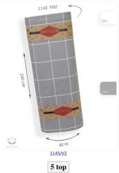 Bumbac Satinat 100% Engross - Latiime 240 cm, Lungime 30 ml, Ideal pentru Lenjerii de Pat și Proiecte Textile 1144/v2