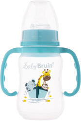 Baby Bruin fogantyús cumisüveg karcsúsított 125 ml világoskék (55042882vilagos_kek)