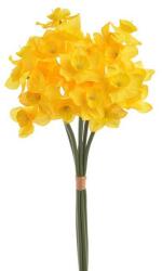  Buchet 6 fire narcie artificiale pentru aranjamente florale (8540)