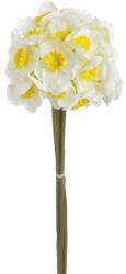  Buchet 6 fire narcise artificiale pentru aranjamente florale (8573)