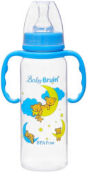 Baby Bruin fogantyús cumisüveg 240ml kék (55043204kek)