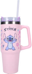 Vadobag Stitch aloha rózsaszín rozsdamentes acél szigetelt thermo kulacs 900ML