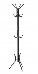 Chomik OMER Cuier de podea 178 cm - negru (LOF5363) Agatator cuier